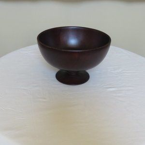 Wooden Pedestal Bowl by Nautica